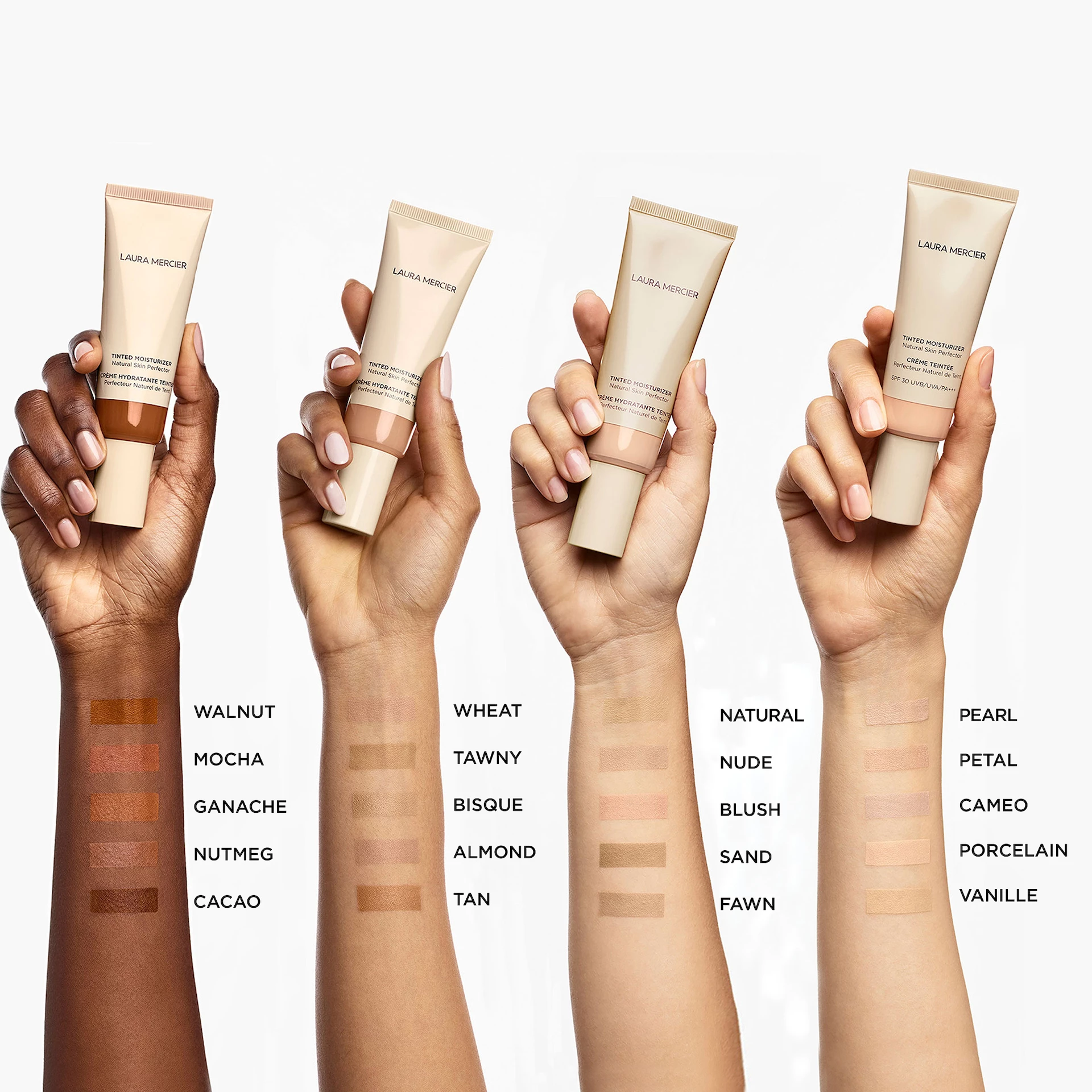 Mini cremă hidratantă colorată SPF30 1N2 Vanilie - Laura Mercier