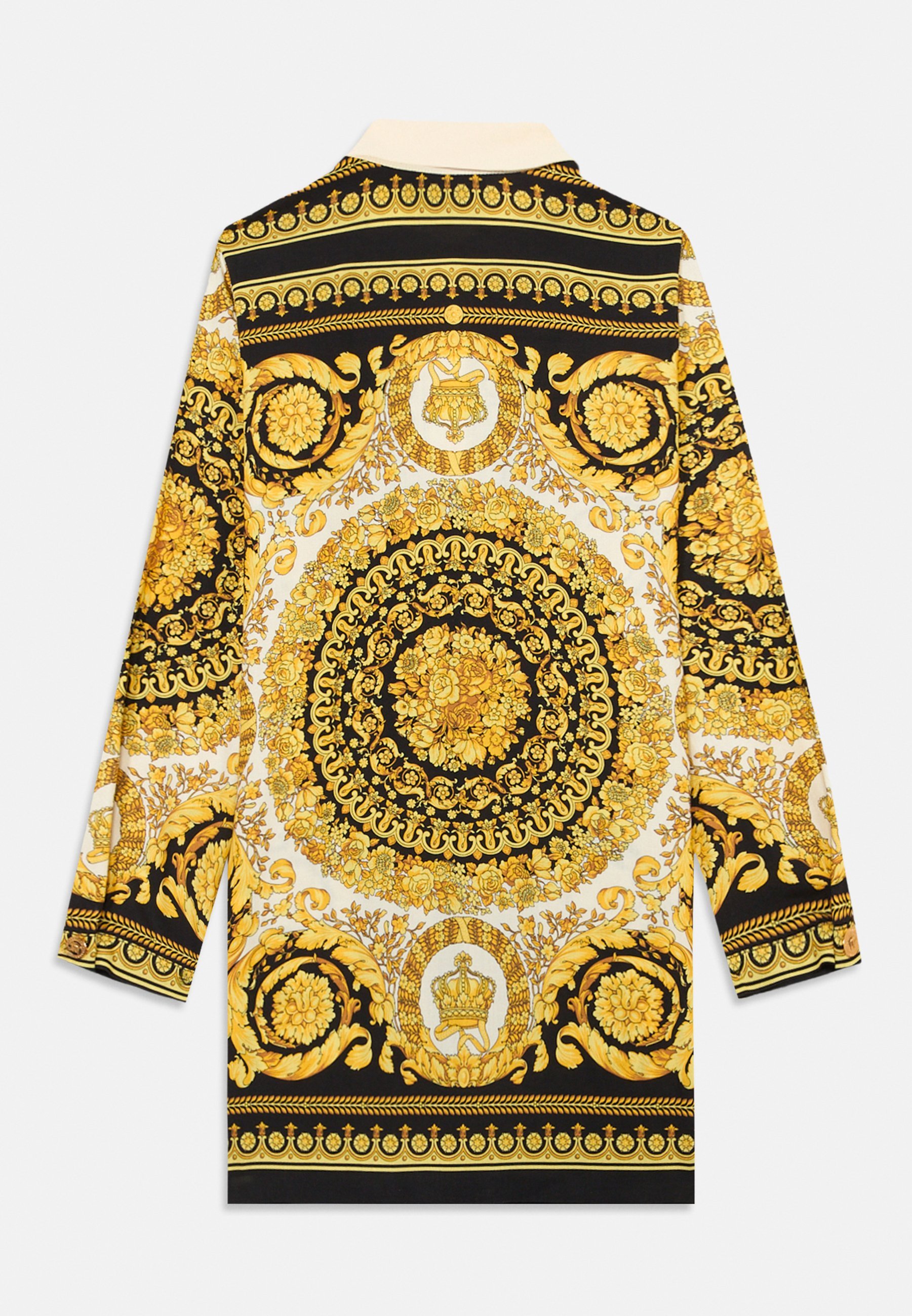 Vestido Versace GIAVANESE BAROCCO KIDS - Vestido camisa - preto/dourado/branco