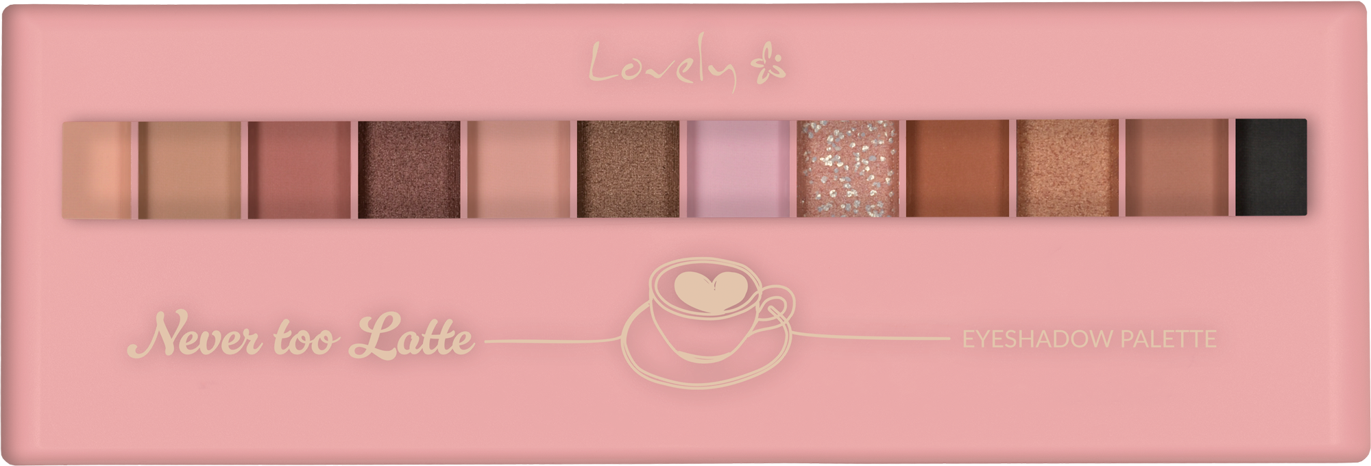Paleta sjenila za oči Never Too Latte Palete sjenila za oči i šminka