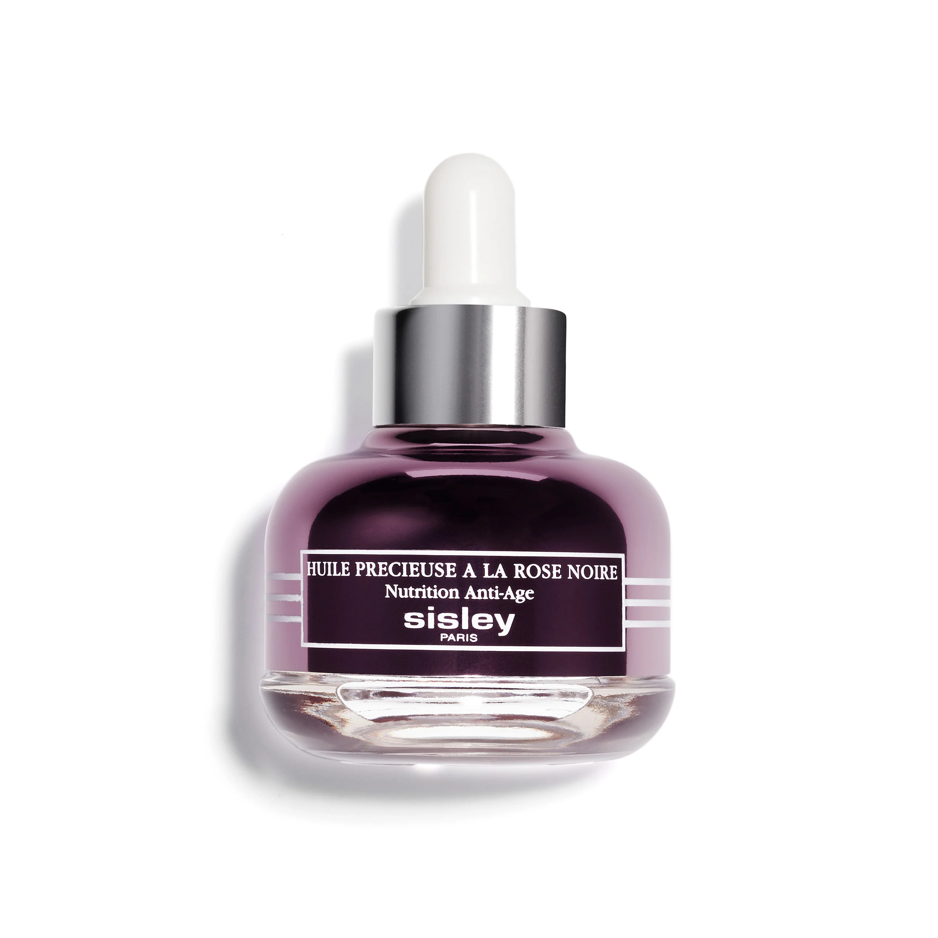 Viso Huile Précieuse À La Rose Noire - Olio viso nutriente, Olio viso antirughe