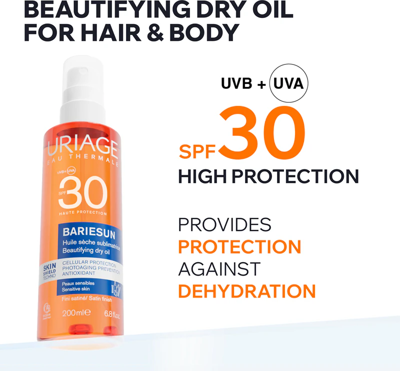 Uriage Bariésun Dry Oil SPF 30 suchý opalovací olej SPF 30