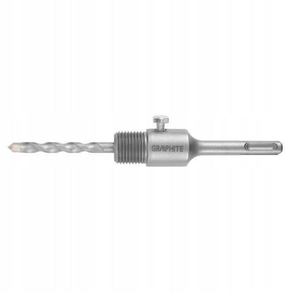 Adapter do otwornic SDS Plus oraz wiertło pilotujące M22 110mm GRAPHITE
