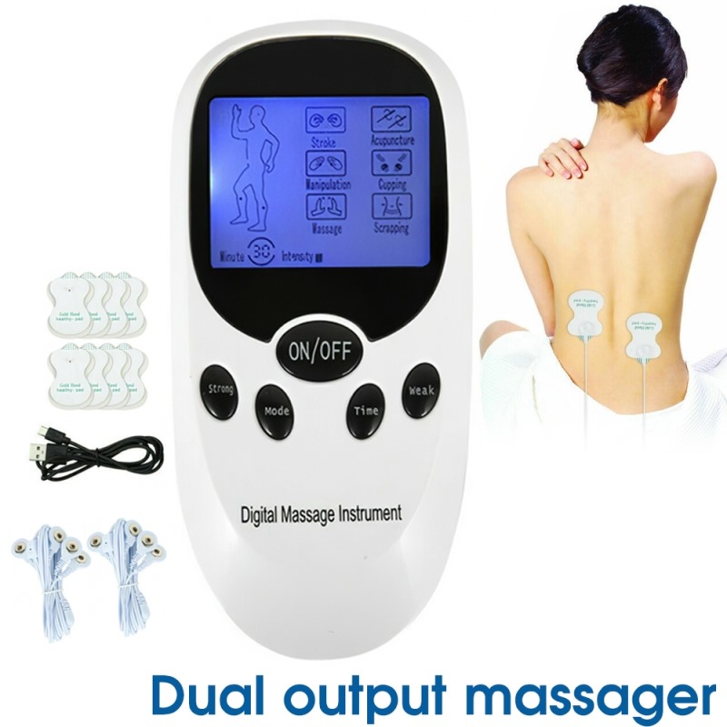 EMS Body Massager Electric Herald Machine Acupuncture Body Massage Digital Therapy Massager Muscle Stimulator Electrostimulator