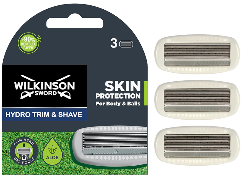 Wilkinson Sword Hydro Trim and Shave Skin Protection For Body and Sensors głowica wymienna