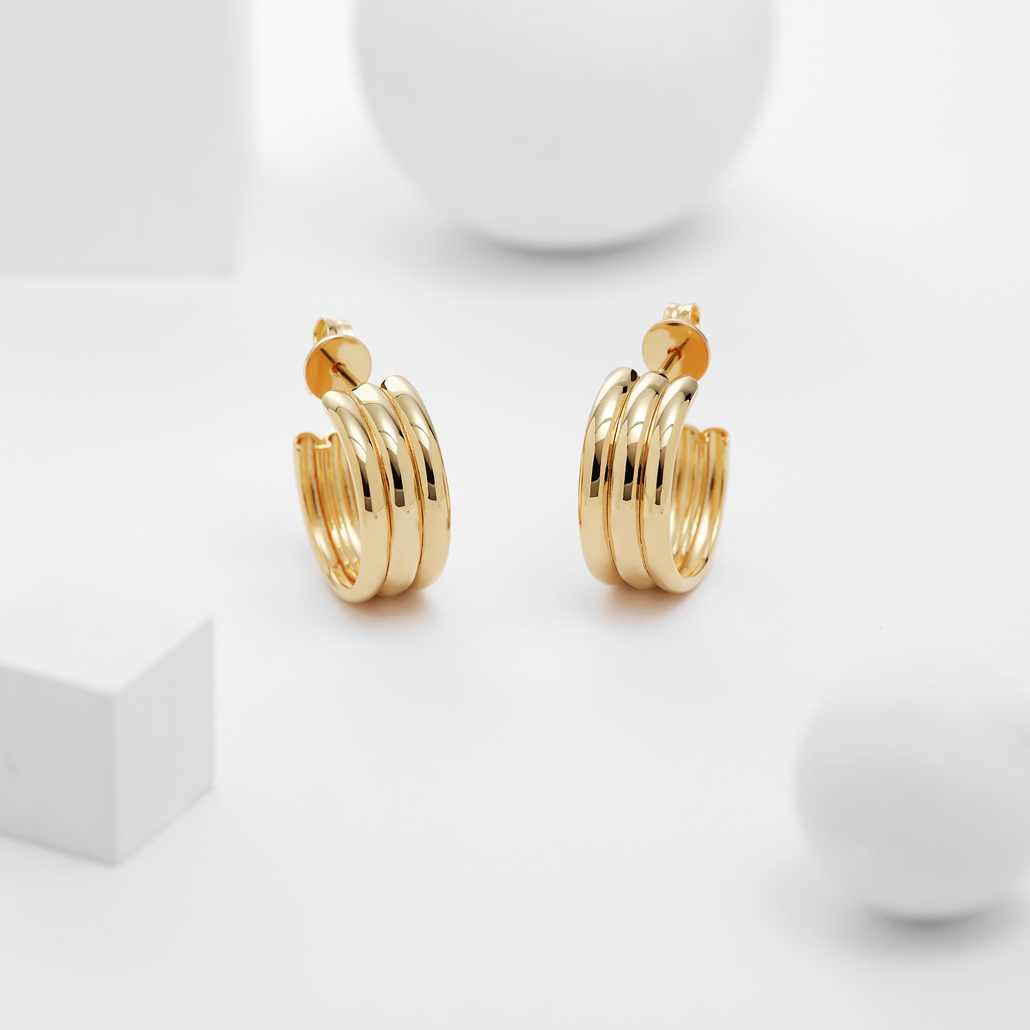 CHRIST Boucles d'oreilles