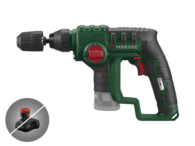 Ciocan perforator PARKSIDE® cu conicitate PBHA 12 A1, 12 V
