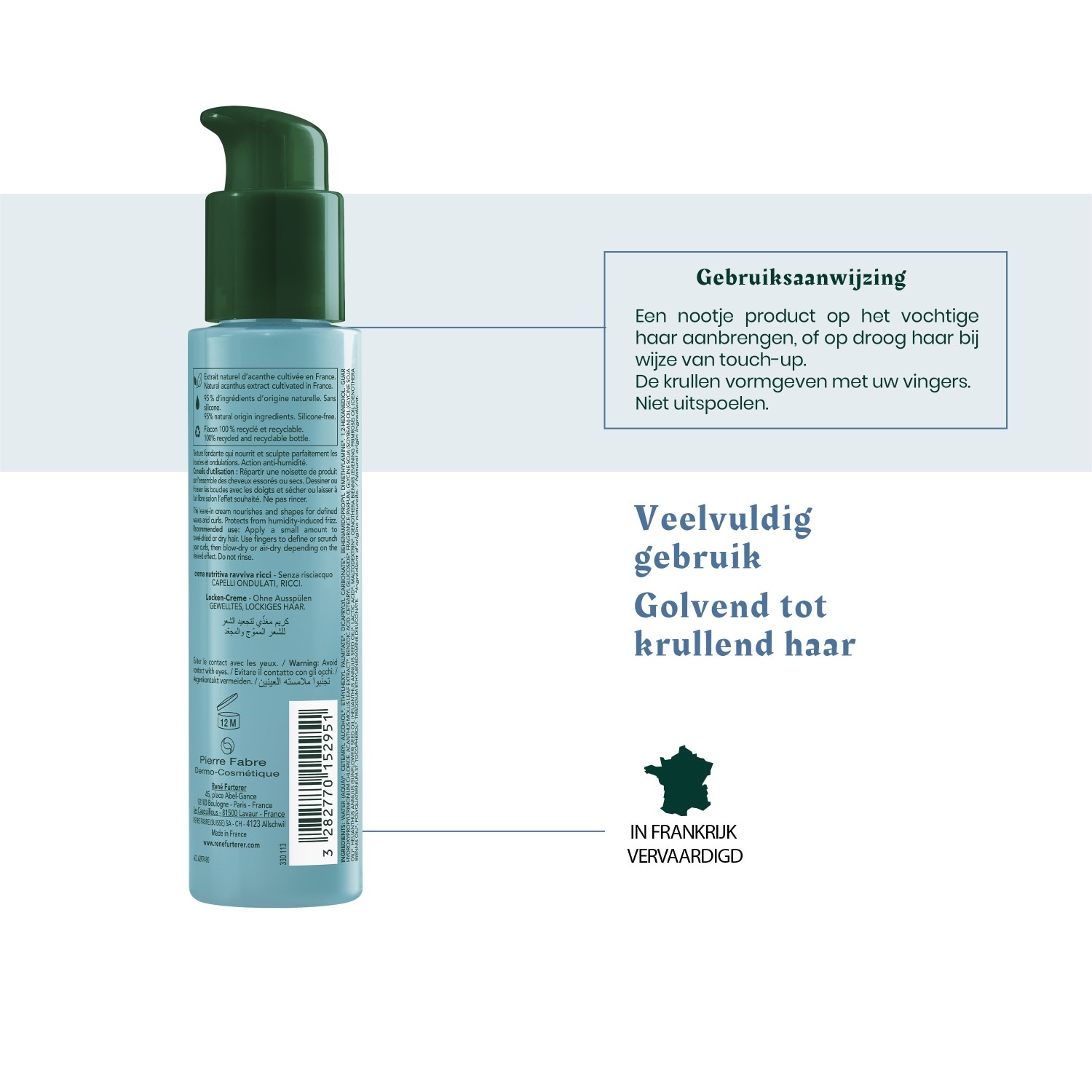 René Furterer Vlasový krém Sublime Curl Krém na definovanie kučier - 100 ml