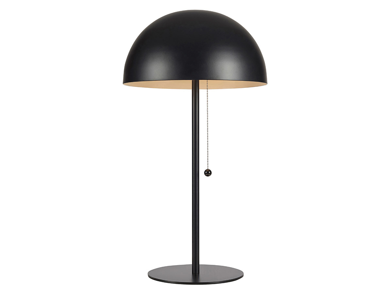 Lampa stołowa Dome 2-punktowa metalowa czarna