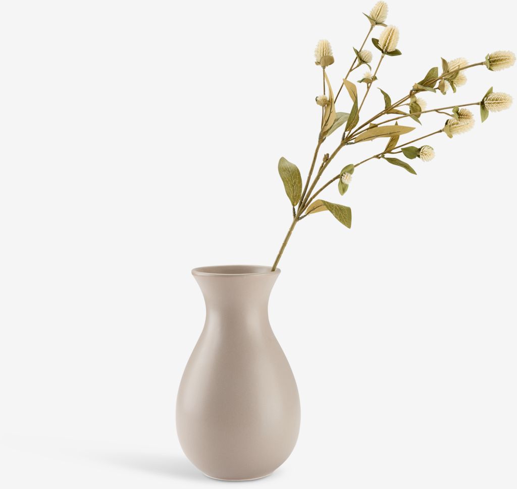 FREI FREI vaza Ø16xV26cm siva