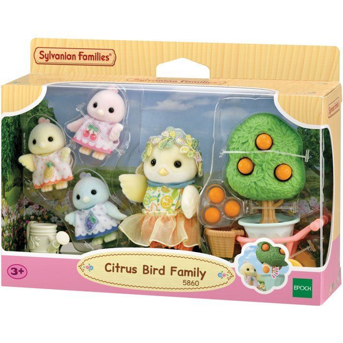 La famiglia degli uccelli degli agrumi - SYLVANIAN FAMILIES - Famiglie - Età 3+