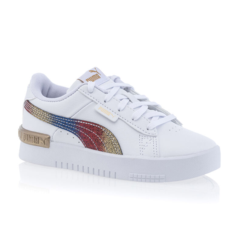 Καλάθια / sneakers Fille Blanc