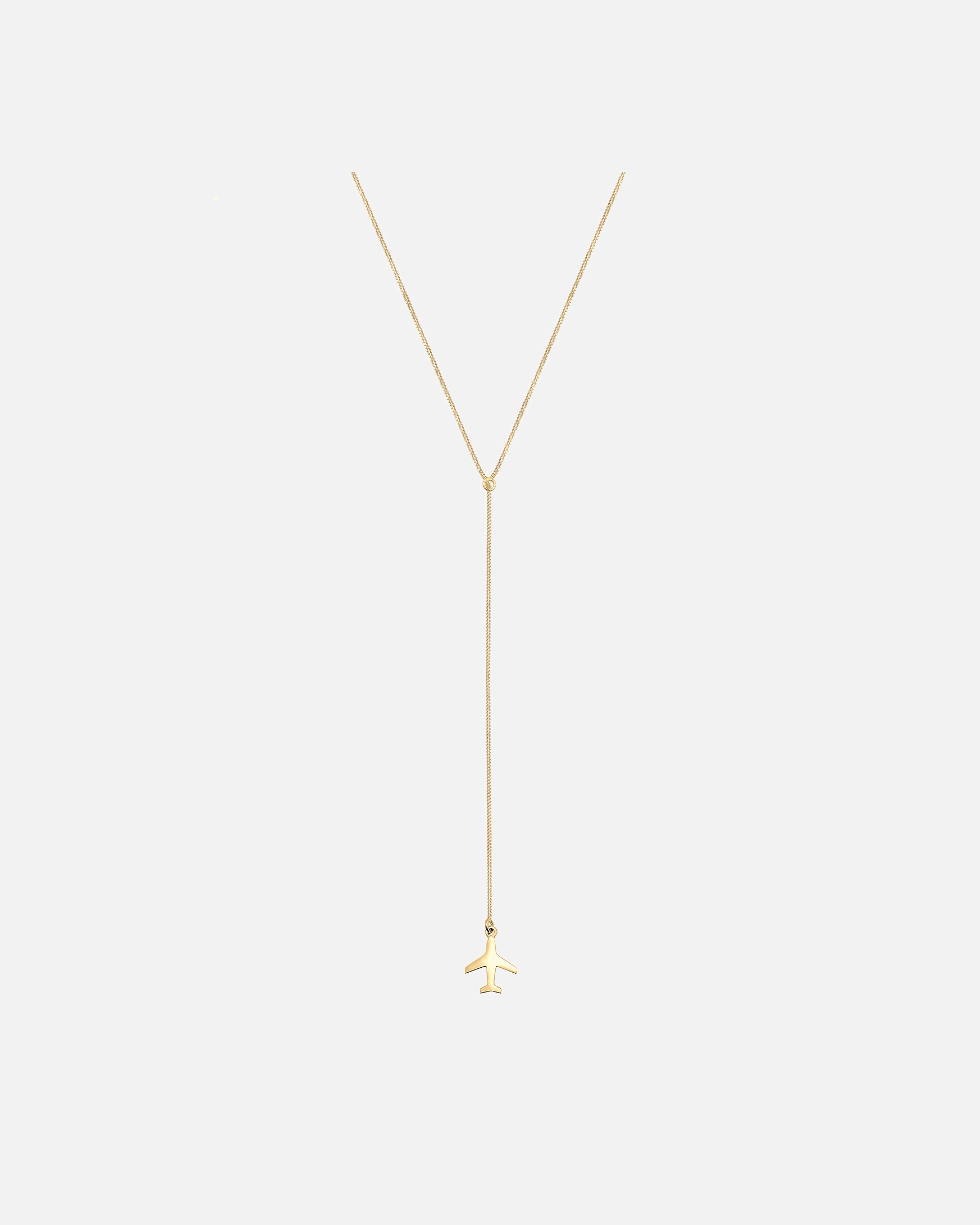 Elli Femme Y Look Pendentif Avion - (925/1000) Argent