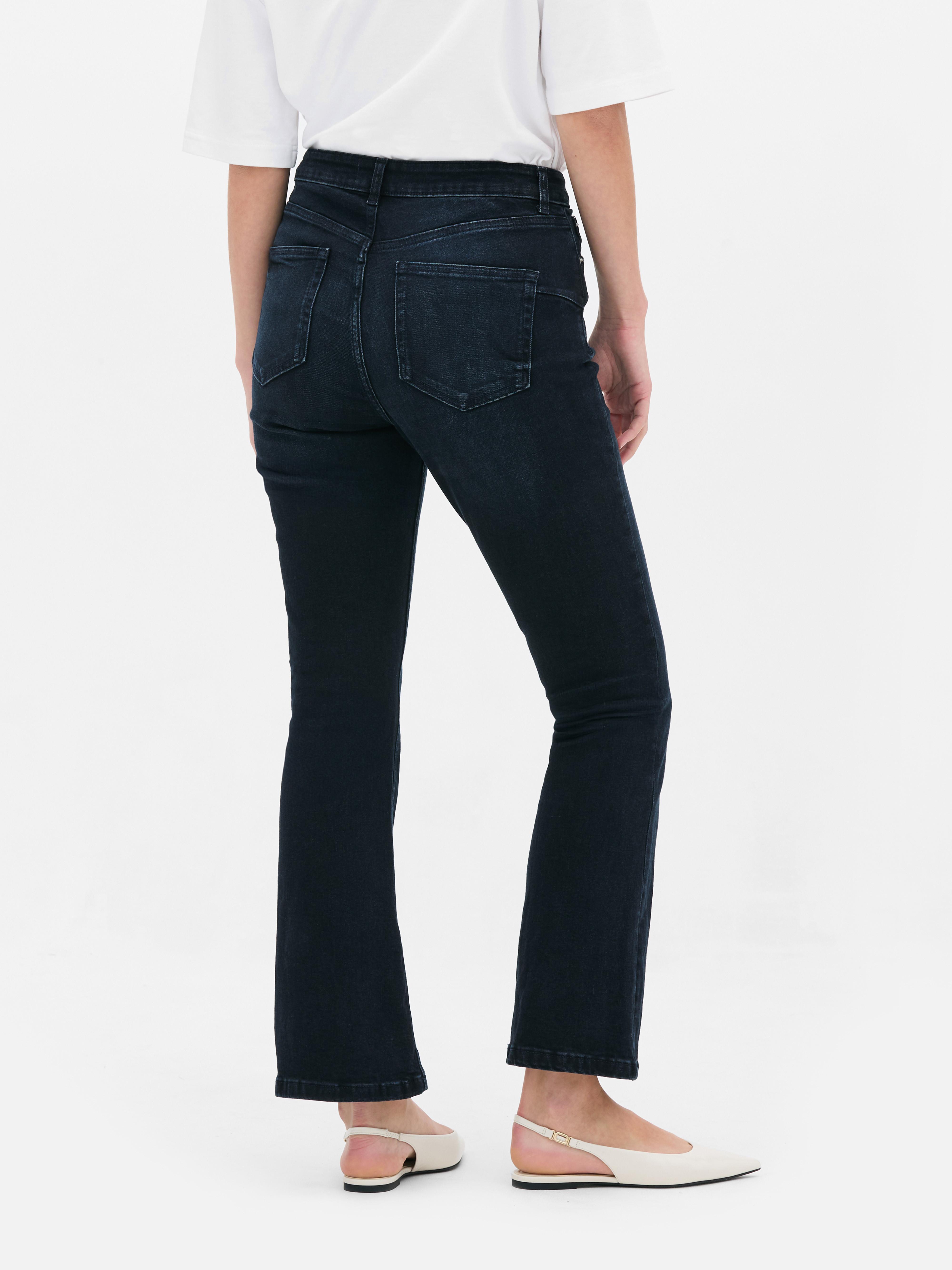 Blugi modelatori bootcut Paula Echevarría Blugi bootcut cu efect modelator și cinci buzunare