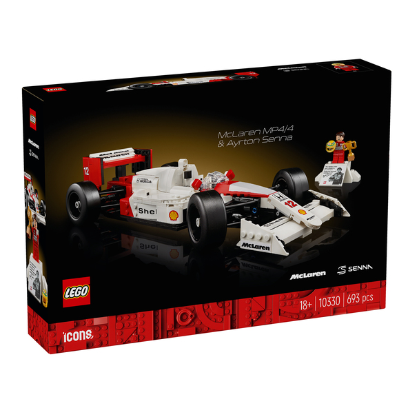 Ikoner McLaren MP4/4 & Ayrton Senna 10330