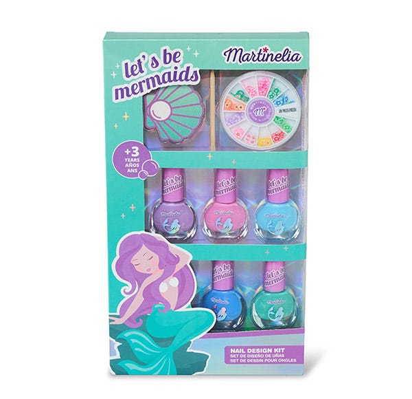 Perfekt set med naglar från Let's Be Mermaids | 1UD