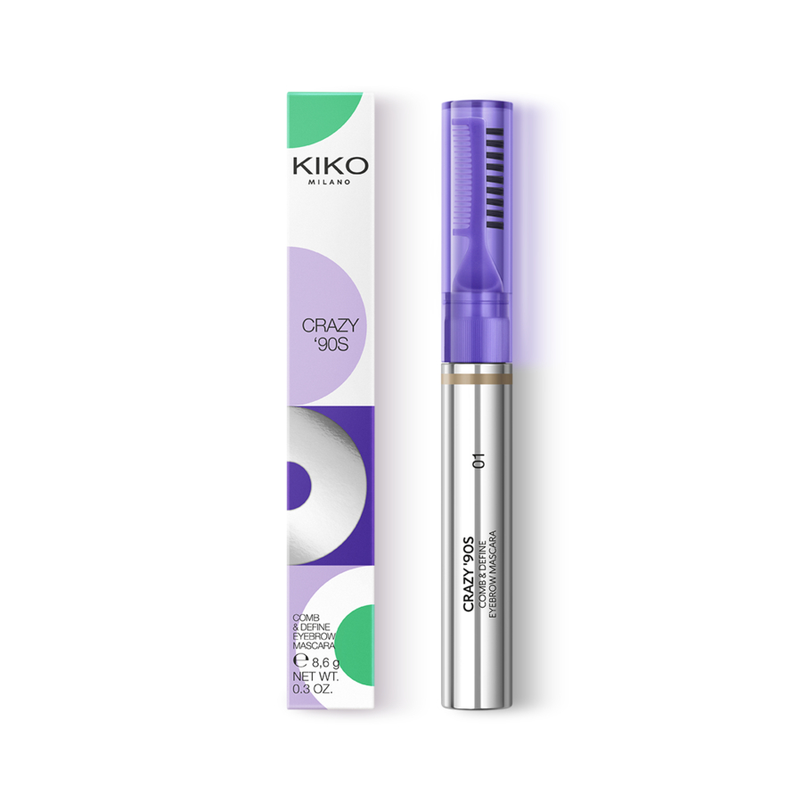 CRAZY '90S COMB & DEFINE EYEBROW MASCARA 01 Blonde