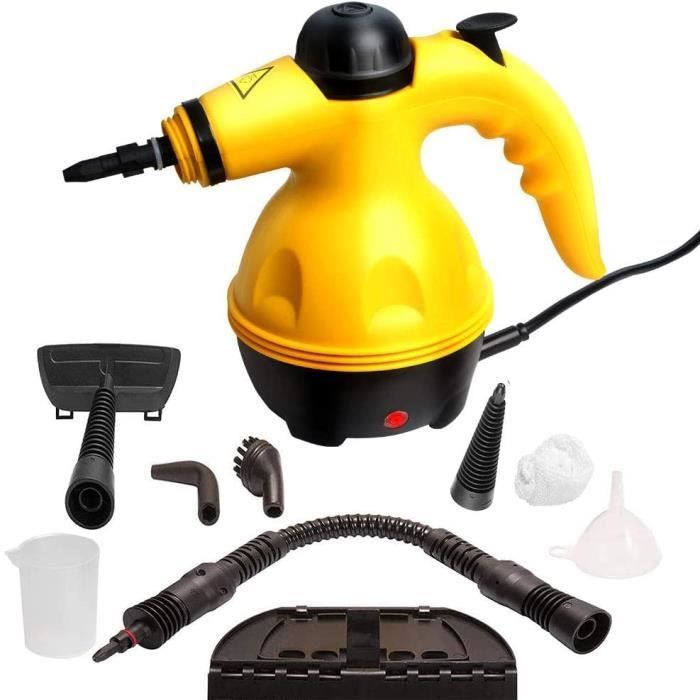 Pulitore a vapore - MAGICFOX - Portatile - 9 accessori - 350 ml - 1000 W
