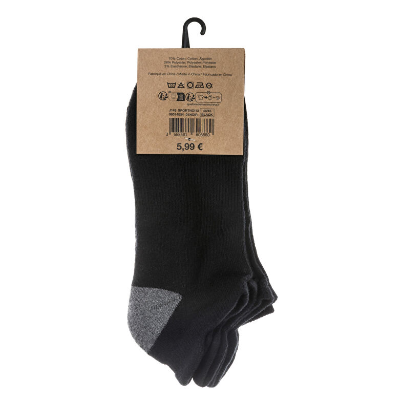 Schwarze Socken und Strumpfhosen für Herren