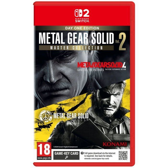 Metal Gear Solid: Master Collection Vol. 2 - Day One Edition • Nintendo Switch Game