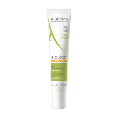A-Derma Biology Nutri Dermatological Care Närande anti-klådakräm för mycket torr hud 40 ml