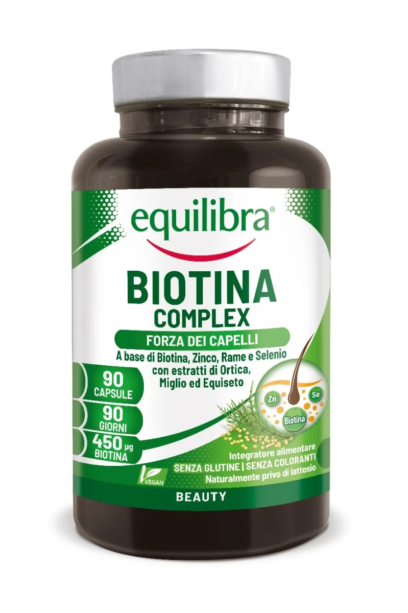 EQUILIBRA Equilibra Biotin Complex 90 comprimidos Uñas, piel y cabello