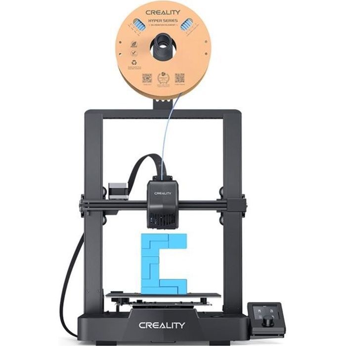 Imprimante 3D Creality Ender-3 V3 SE - Nivellement Automatique - Précision D'impression de 0,1 mm - Vitesse D'impression Max
