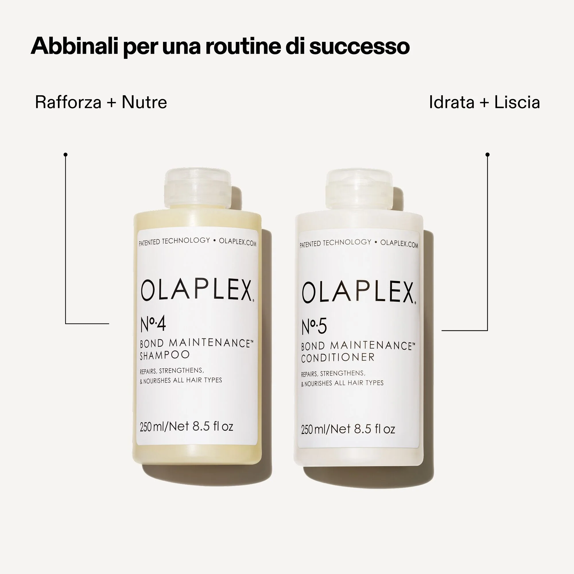 Cura dei Capelli N°.4 Bond Maintenance® Shampoo - Shampoo Uso Frequente, Shampoo Delicato