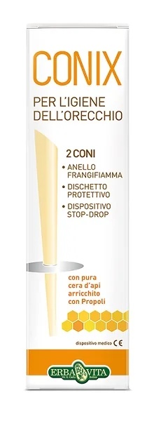 Cones de cera ERBA VITA Conix 2 peças