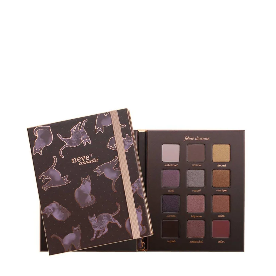 Incarnato Feline Dreams Artdiary Palette - Palette occhi, Palette viso, Ombretto compatto