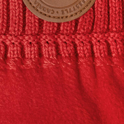 Cabaia Poppy Rouge - Polaire rouge