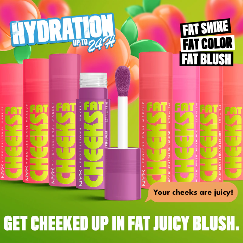 Blush Líquido NYX Professional Makeup Fat Cheeks Juicy
