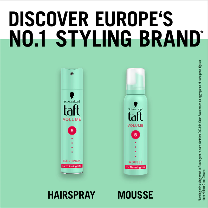 Spray de cabelo Schwarzkopf Taft Volume Strong Hold