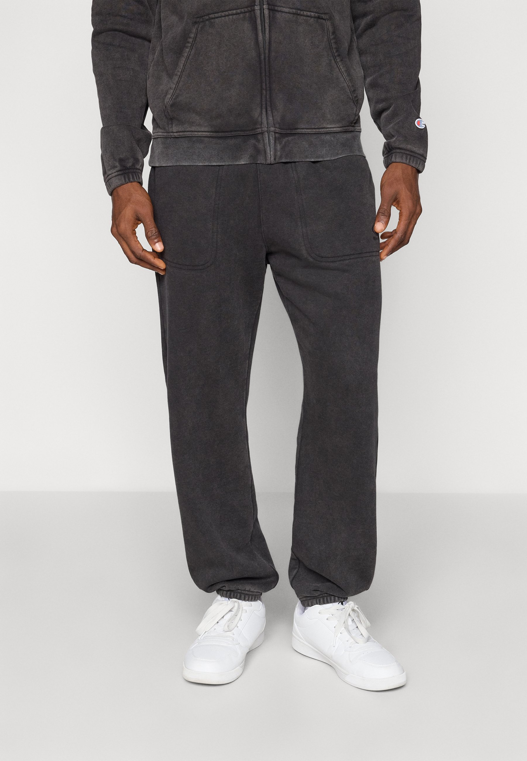 Champion ICONS CUFF PANTS - Trainingsbroek - zwart