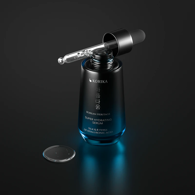 KORIKA Korean Heritage 8 Types of Hyaluronic Acid Premium Super Hydrating Serum hydratační sérum na obličej s 8 druhy kyseliny hyaluronové