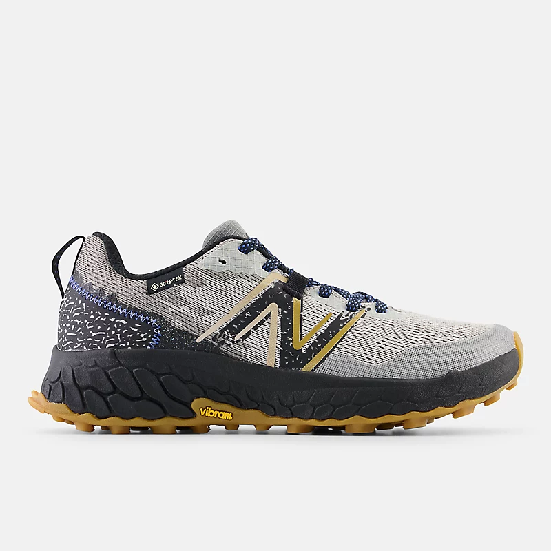 Damskie buty Fresh Foam X Hierro v7 Gore-Tex® – Raincloud fra czarnym og morskim błękitem