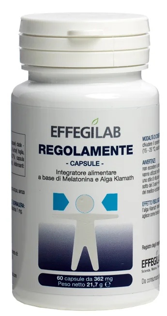 Kapsle EFFEGILAB Regolamente 60