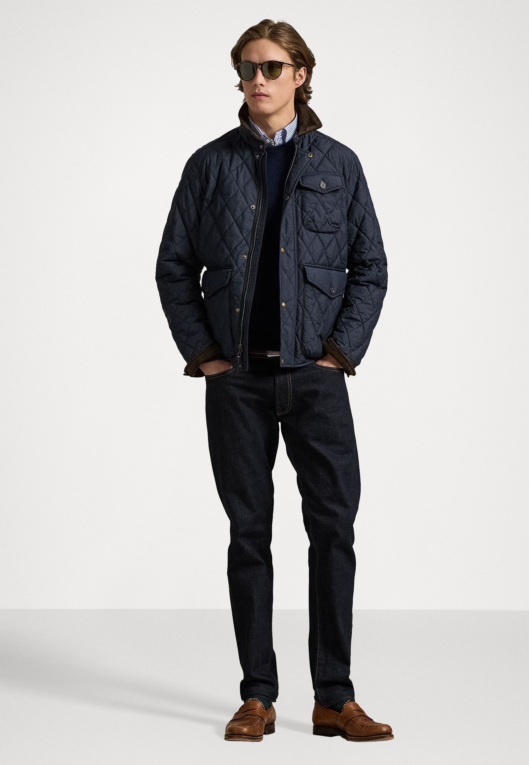 Giacca trapuntata Polo Ralph Lauren THE BEATON - Giacca leggera - blu navy