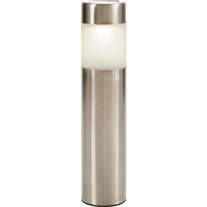 Foco solar - Ibergarden - 38 cm - Acero inoxidable - Polipropileno - LED