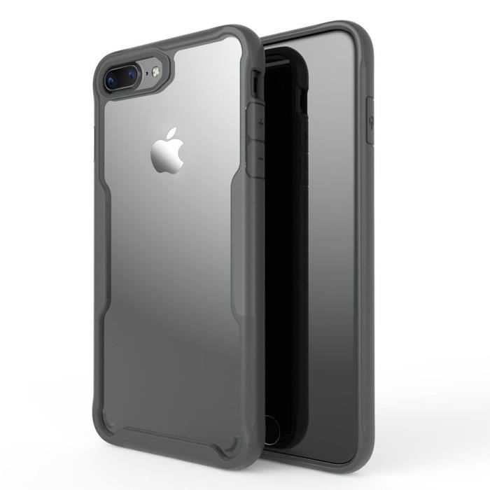 Coque de protection - YIOU - pour iPhone X/XS - Antichoc - Rigide - Noir