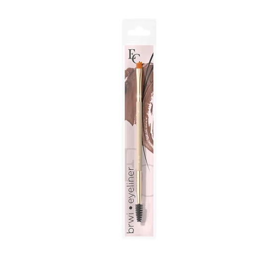 Eveline Cosmetics pędzel do makijażu brwi i aplikacji eyelinera E05