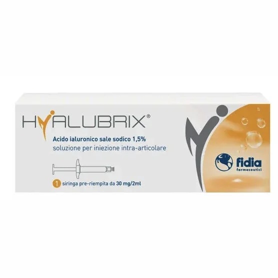 HYALUBRIX Seringa de Hyalubrix N/E 30 mg 2 ml