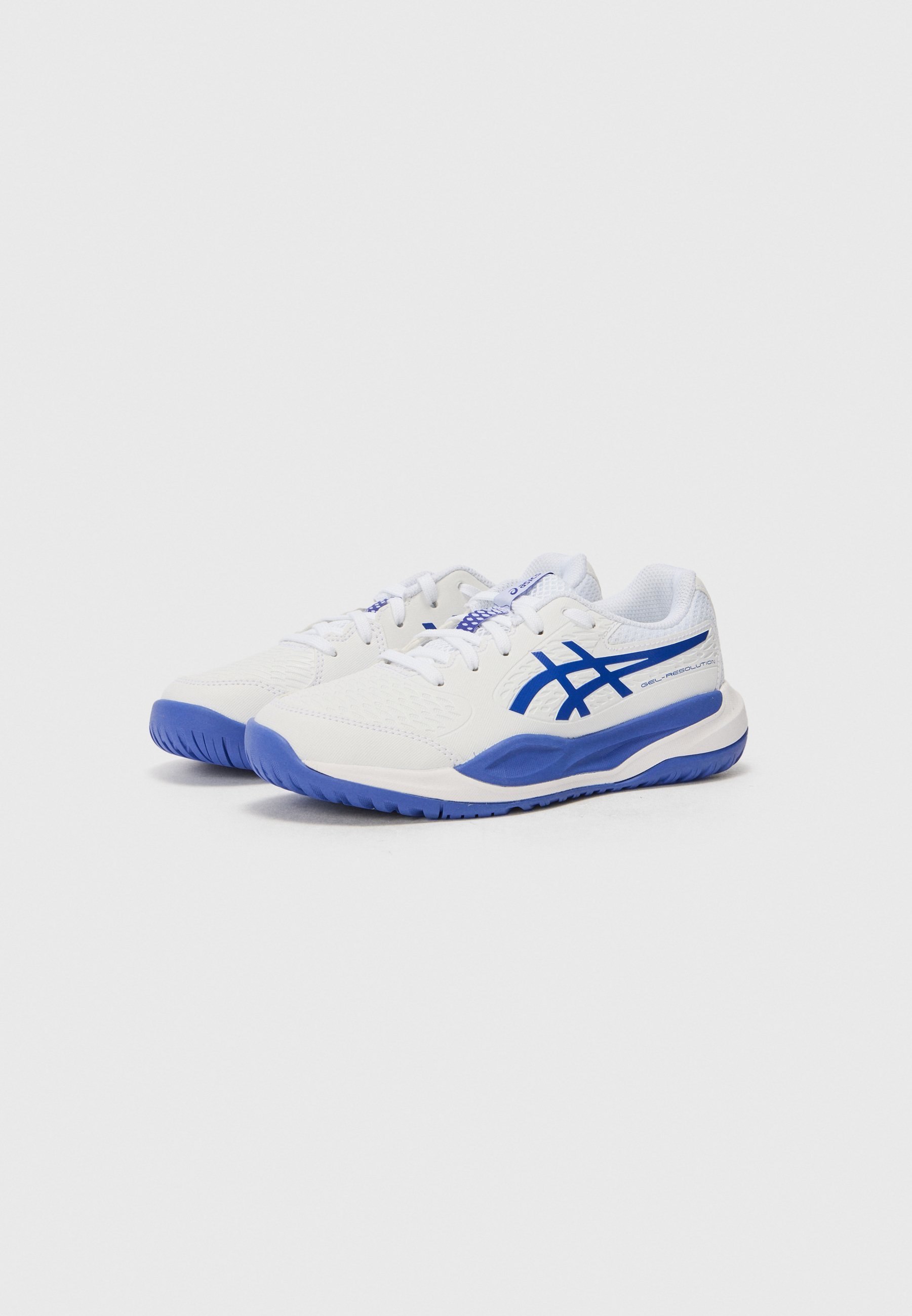 ASICS GEL RESOLUTION X UNISEXX - Multicourt-Tennisschuhe - weiß/blau