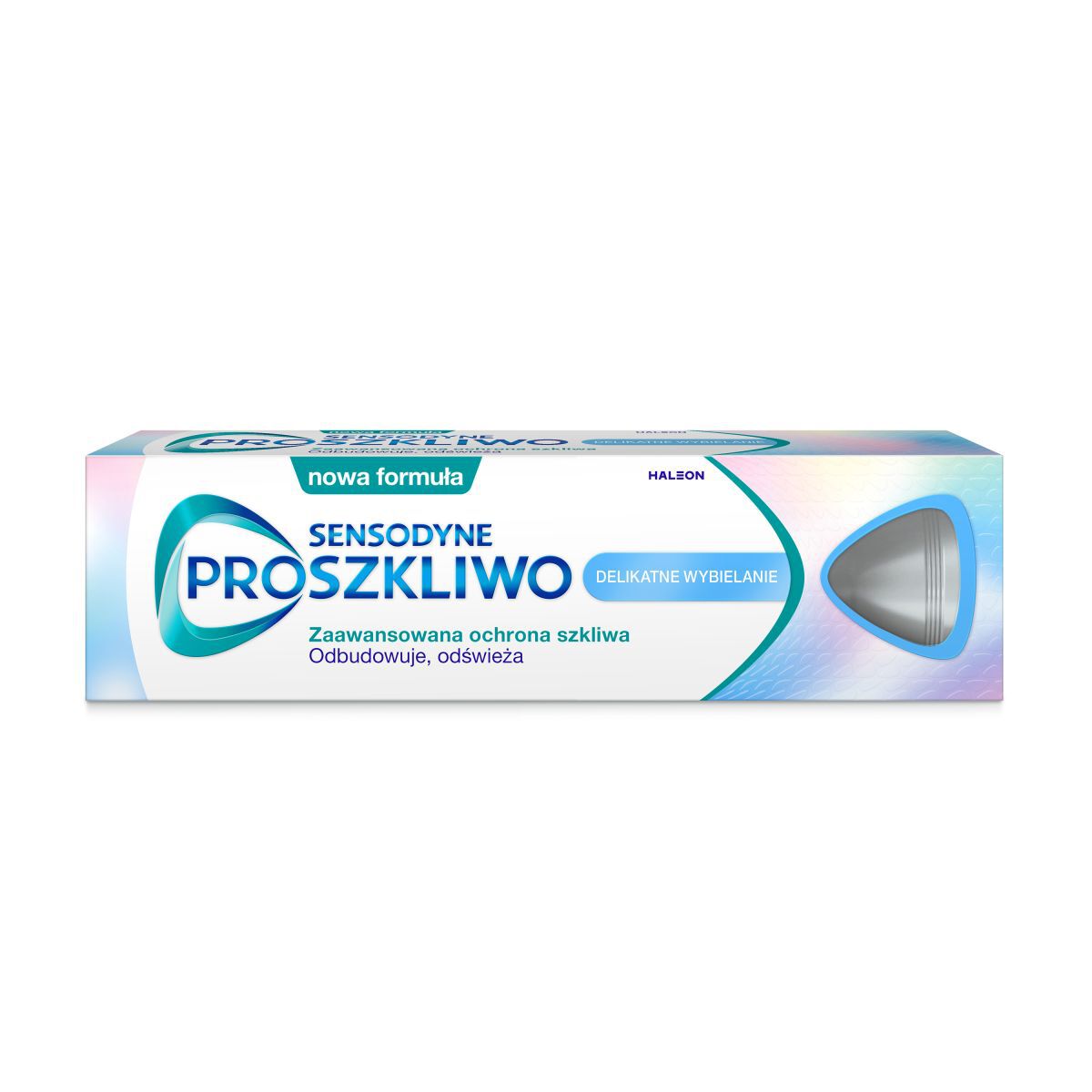 Sensodyne tandpasta, verfrissend, whitening, anti-cariës, voor rokers en tegen verkleuringen, 75 ml, poeder voor milde whitening van het glazuur.