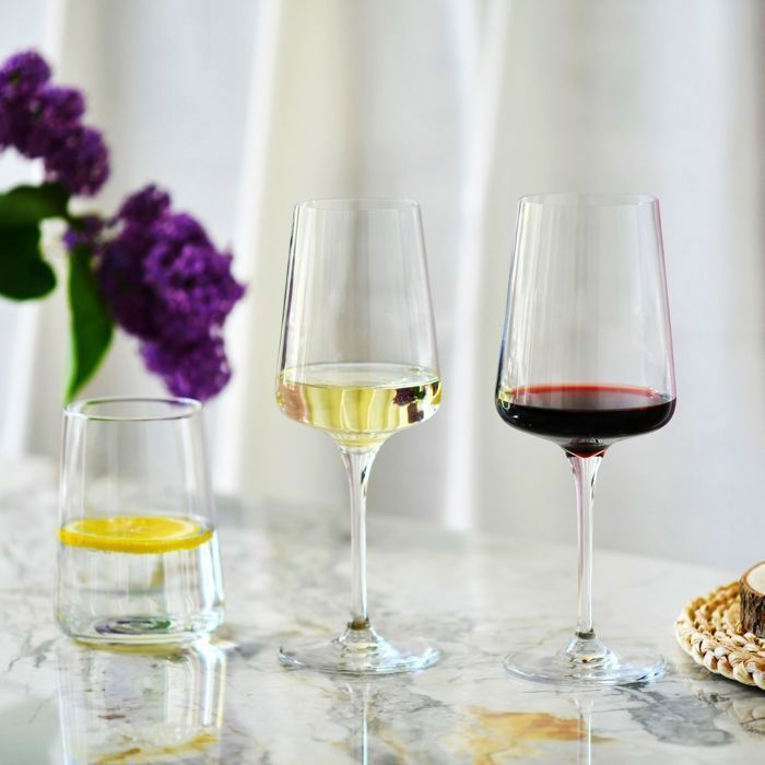 KROSNO Infinity Verres à vin rouge, Lot de 6, 500 ml