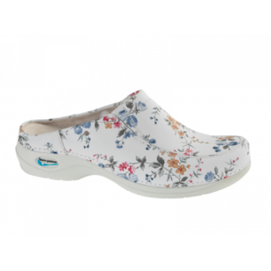 Nursingcare higieninės klumpės su elastinėmis gėlytėmis Wash'Go 39 1 pora 1 pora