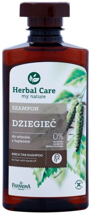 Herbal Care Birch Tar šampon protiv peruti Šamponi protiv peruti
