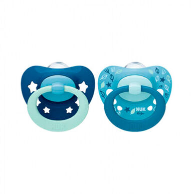 Nuk Signature silikonitutit 18 kk 2 kpl 2 kpl
