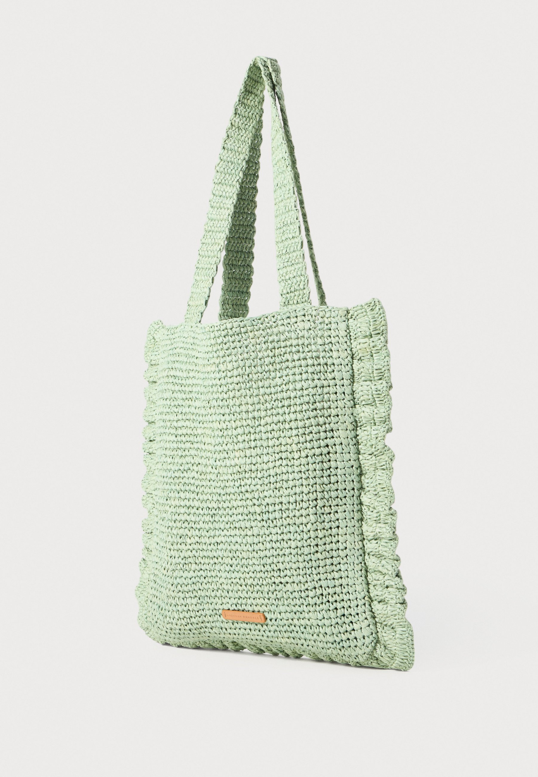 Bolsa tote Loeffler Randall JUSTINE - verde menta/vermelho/verde
