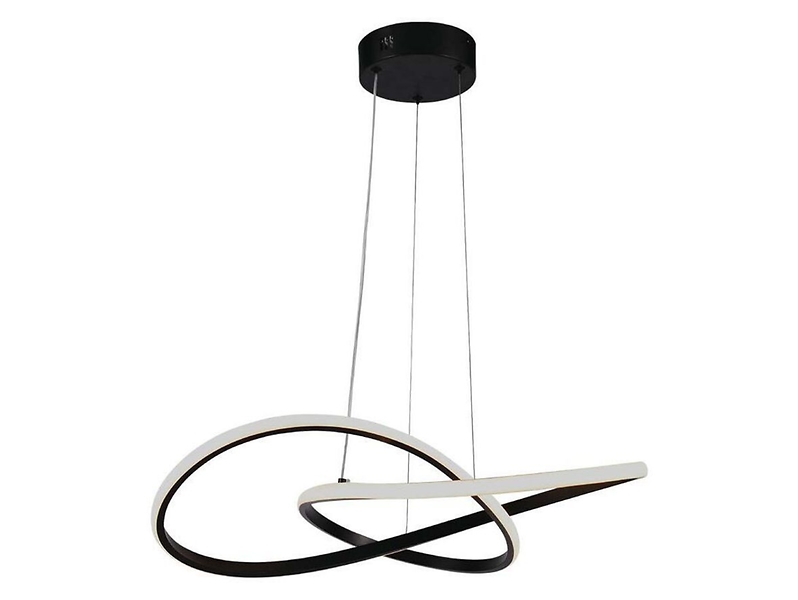 Lampa wisząca  VT-7799 LED metalowa czarna