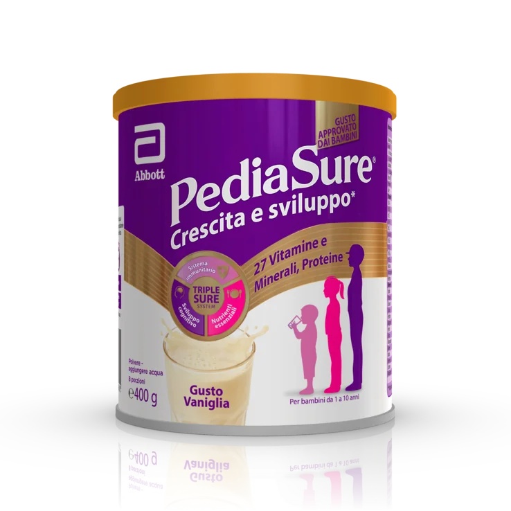 ABBOTT Abbott Pediasure Crescimento e Desenvolvimento Baunilha 400g Suplemento alimentar para crianças